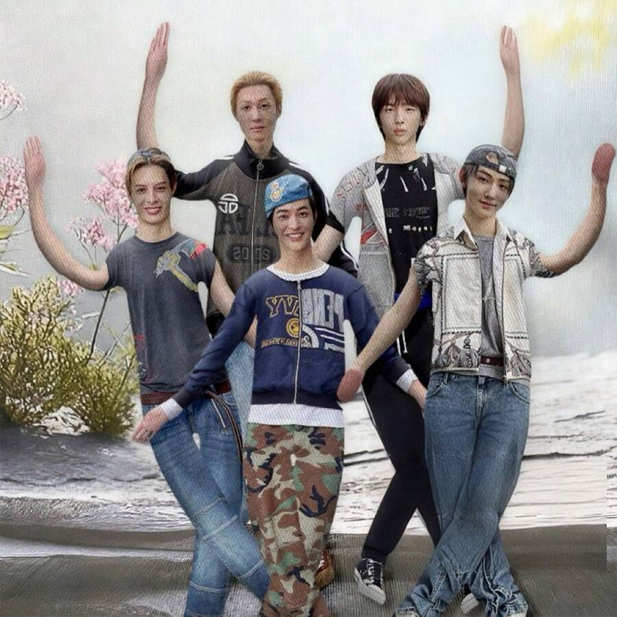 30cm New Abstract K-Pop Idol Doll - Fully Articulated Posable Skeleton Doll, Movable Limbs - Multicolor - View 1