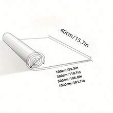 1 Roll Of Silver Stainless Steel Brushed Self-Adhesive Wallpaper, Kitchen Oil Proof, Waterproof, High Temperature Resistant Wallpaper, Industrial Style Metal Texture Cabinet Renovation Sticker Vinyl Wall Contact Paper Is Easy To Install And Removable, 15.7inx39.3/118.1/196.8in - Silver - View 3