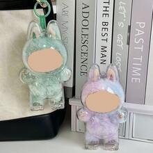 New 17cm 3rd Generation Plush Doll Pendant With Transparent Protective Case, Dust-Proof, Waterproof, And Dirt-Resistant - Multicolor - View 5