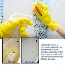 Spray Limpiador de Baño, Formula Suave Sin Daños, Limpia Superficies de Baño, Elimina Manchas y Sarro, Fácil Enjuague Sin Residuos y Brillo Duradero - Blanco - Ver 9