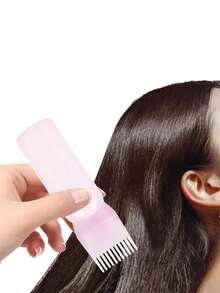 1pc Random Color Marked Hair Dye Bottle, Hair Salon Care Tools, Depilator, Face Epilator, Haircut Clipper, Barber Supplies, Hair Clips, Hair Accessories