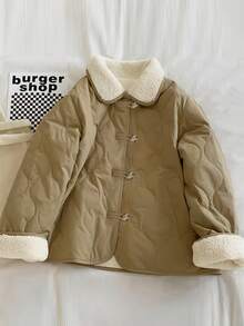 Women Overcoats - Khaki - View 2