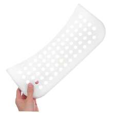 ASDF-Backrest Replacement For Kitchen Chair Ergonomic Chair Back Cushion For Home Office Use Easy Installation Stylish Support - Blanco - Ver 5