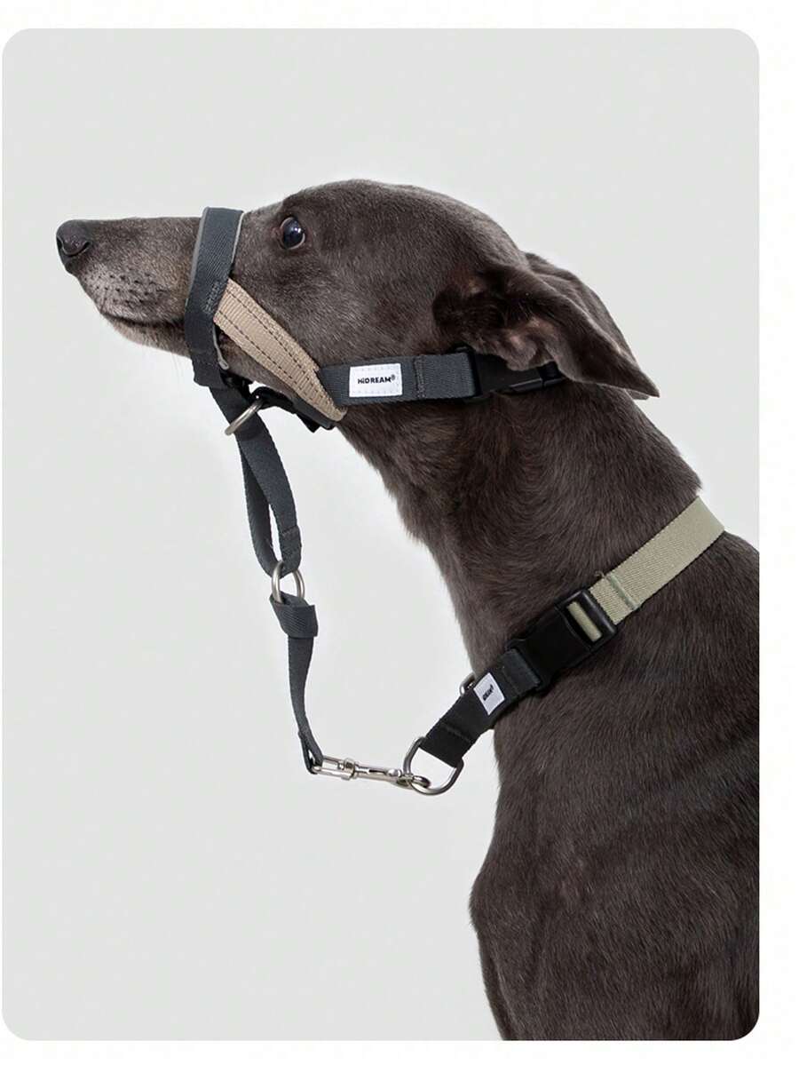 高品质狗嘴套(颜色随机)/ 单个嘴套 / 套装:经典款嘴套、项圈 - 彩色 - 查看 1