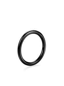 CatDObo 1 pieza Aro para la nariz sin costura de acero inoxidable 316l, joyería de perforación, arete multifuncional para cartílago cerrado, adecuado para uso diario de hombres y mujeres - anillo en la nariz - Ver 40