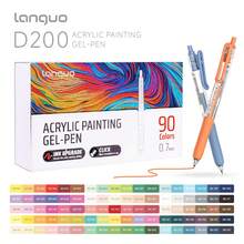 朗格36-90色圆珠笔，0.7mm笔尖，可伸缩，大容量墨水，适用于绘画、勾线、涂色、学习、记笔记、高亮等，专业美术用品，返校季礼物，送给朋友、家人和学生