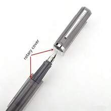 金豪58D透明亚克力旋转笔帽钢笔，学生书写笔 - 58D - 查看 8