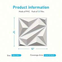 Paneles de pared 3D - [Negro] - Ver 5