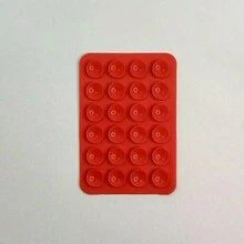 1pc 24pcs Silicone Single-Sided Suction Cup With Adhesive Backing, Multi-Function Phone Suction Cup, Can Be Attached To Wall, Desk, Glass, Serving As Phone Stand, Tablet Holder, Suitable For Car, Leisure, Office - Multicolor - View 8