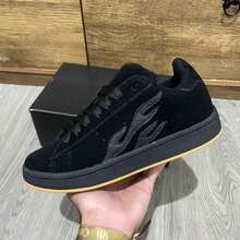 Classic Unisex Skate Shoes From The 2000s: Comfort And Timeless Style - màu đen - Xem 2