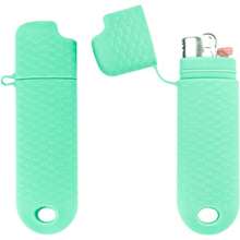 Waterproof Case Cover Holder Regular Lighters Sleeve Type J6 Outdoor Survival Multipurpose Seal Pouchfor Hiking And Camping Pink, 2 - 5 + Cyan - View 2