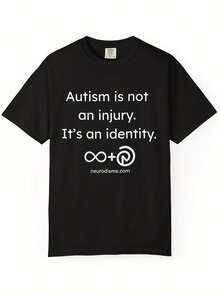 Awareness T-Shirt Neurodrsity Ideny, Uni Cotton Tee - 款式2 - 查看 1