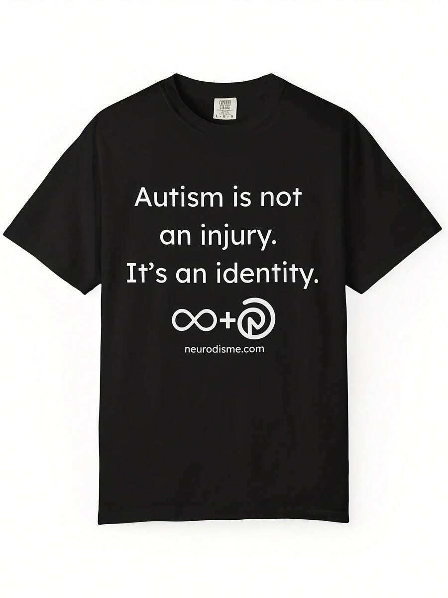 Awareness T-Shirt Neurodrsity Ideny, Uni Cotton Tee - 款式2 - 查看 1