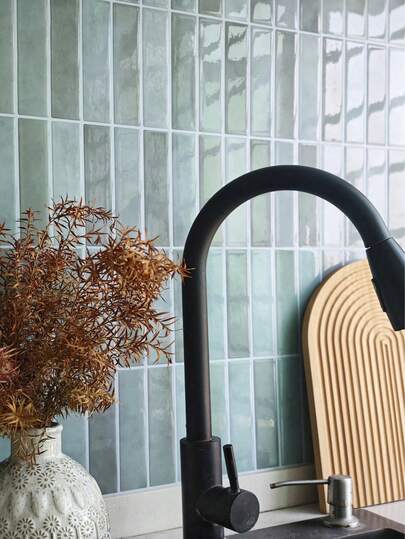 Self-Adhesive Ceramic Tiles, Waterproof Brick Texture 3D Wall Panels - DIY Removable Self-Adhesive Splash-Proof Ceramic Tiles, Suitable For Kitchen, Bathroom And Party Decoration