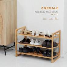 Portascarpe - Legno naturale - Visualizzare 4