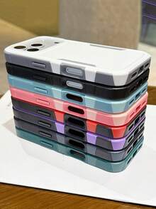 Ốp lưng điện thoại chống rơi cao cấp hai lớp bảo vệ của Military Industry, tương thích với iPhone 17 16 11 12 13 14 15 Pro Max Plus 16E 17Air Box, vỏ nhựa cứng chống sốc. - Đỏ - Xem 5
