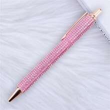 6支装可爱豹纹圆珠笔套装，按动式设计，优雅女士圆珠笔，简约印花圆珠笔，适合日记和送礼，精美笔礼品，办公和学习日记笔，婚礼、情人节、感恩节、毕业礼物