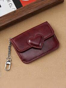 油蜡PU皮复古零钱包，一款奢华便捷的迷你包，男女皆宜。多卡位设计，防磁，可用作卡包、证件套、二合一钱包、迷你钱包、零钱包，复古风格，油蜡皮零钱包，高端精致便捷的迷你包，男女通用多卡位防磁卡包，证件套二合一钱包。 - 彩色 - 查看 12