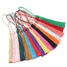 30 chiếc/gói Mặt dây chuyền tua rua bằng polyester kèm dây, tua rua nhiều màu sắc kiểu Trung Quốc, dài 8cm, thích hợp trang trí làm bookmark, móc khóa, đồ treo xe, dây đeo điện thoại, phụ kiện Hanfu tự làm. - Dây tua rua có dây treo - Xem 8