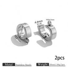 1/2 piezas Conector chapado en oro Abrazadera con bisagra de acero inoxidable Accesorios para hacer joyas DIY Pulseras Collares Dijes - Multicolor - Ver 10