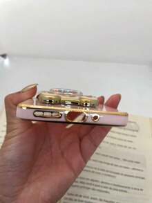 Phone Case Compatible With Moto G75 5G, Teddy Bear Design. - Baby Pink - View 4