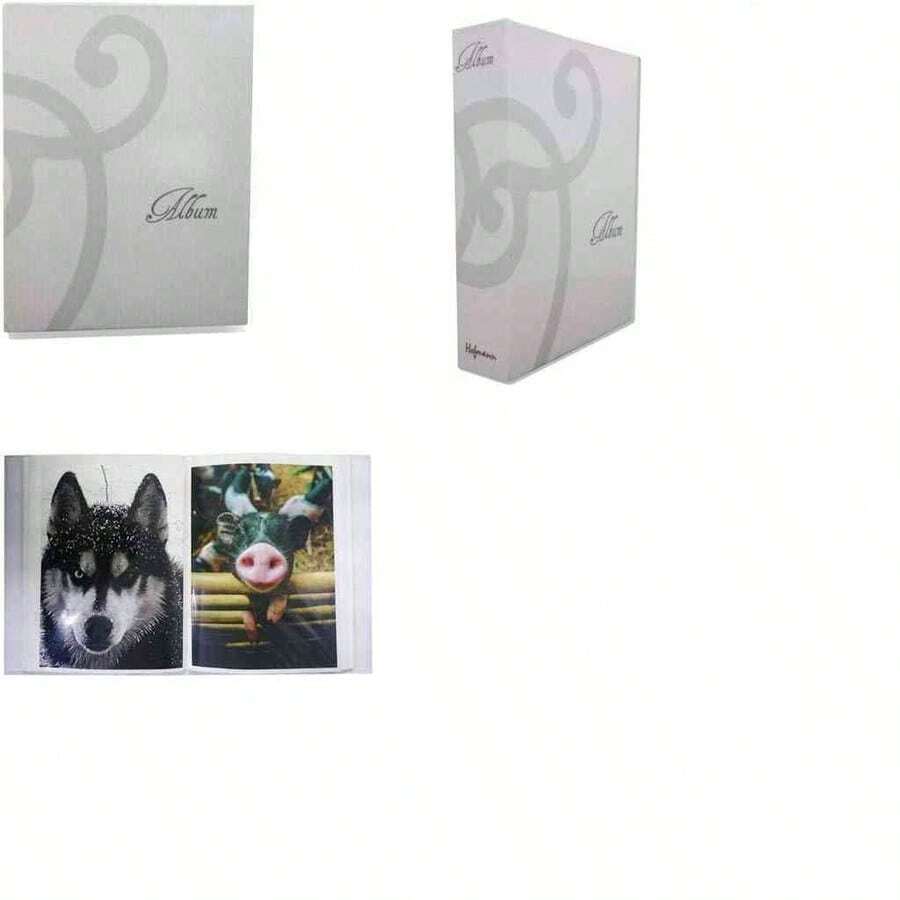 HOFMANN Album 100 Fotos 6X8.5 Blanco - como se muestra en la figura - Ver 1