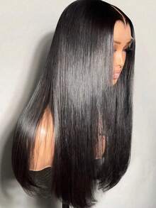 NATAN Chic Ombre Brown 12" Bob Wig For Women - Soft, Straight Synthetic Hair With Side Part, No Bangs | Natural-Looking, Easy To Style & Wear, High-Quality Shoulder-Length Wig, Versatile Hair Wig|Side Part Wig|Highquality Synthetic, Wig Accessories - Natural & Black - View 6