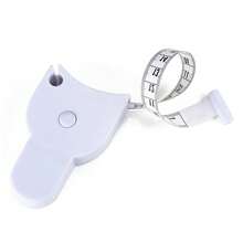 60-Inch 3D Body Measuring Tape For Fitness, Self-Retracting Body Measurement Tool For Waist, Hips, Bust And Arms, White