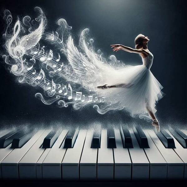 Kit de pintura de diamante 5D DIY - Desenho de menina ao piano, diamantes acrílicos redondos, conjunto de arte e artesanato sem moldura, presente surpresa perfeito para decoração de parede, diamantes totalmente artificiais, ponto cruz