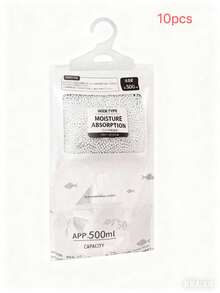 10/20pcs Large Dehumidifier Bags - Moisture Absorbing For Clothes, Non-Electric Wardrobe And Home Dehumidifier, Desiccant Bags
