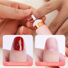 1 Set Mini Electric Nail Polishing Machine (5 Grinding Heads) Small Tool Nail Remover Nail Drill Portable Nail File Grinder - Multicolor - View 4