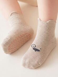 1 Pair Baby Floor Socks Indoor Anti Slip Socks, Cute Cartoon Animal Expressions, Can Be Worn All Year Round, Suitable For Newborns To Learn To Walk - Multicolor - View 11