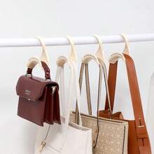 Arched Bag Hanger, Japanese Style Bag Organizer, Jewelry Holder, Entryway Hat & Scarf Rack - Multicolor - View 4