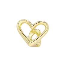 1件镀金嘻哈朋克风定制牙套，上下牙套套装，可拆卸心形星形十字架嘻哈风牙套，男女皆宜，万圣节派对拍照配饰 - 彩色 - 查看 8