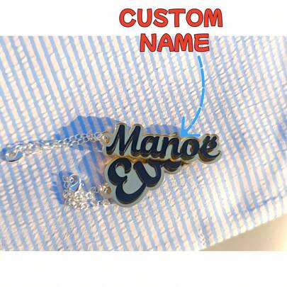 Personalized Name Tag Pendant, Suitable For /Water Bottle | Cup Accessories