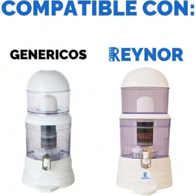 Kit de Repuestos de Filtros para Purificador de Agua Gravedad -GRAV-200 | Filtros Superior, Intermedio e Inferior | RESPUESTOS DE GRAVEDAD COMPATIBLES UNIVERSALMENTE,37543583
