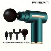 LED显示屏迷你筋膜枪 - 持久耐用，6档振动速度，完美适用于健身房、瑜伽、普拉提和家庭锻炼 - 液晶 - 查看 13