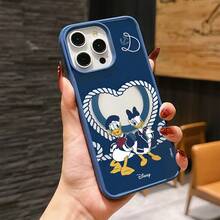 Disney Patterned Phone Case. Mickey Mouse, Stitch, Donald Duck, Minnie Mouse, Goofy, Pluto, And Daisy Duck Pattern. Magnetic Phone Case.  Compatible With IPhone 17, 16, 15, 14, 13, 12 Pro Models And Galaxy, Offering Shockproof Protection. A Special Gift For Family, Friends, Birthdays, Holidays, And Special Occasions. A Stylish And Fun Accessory To Brighten Up Your Device With What And What Flair. - 藍色 - 查看 2
