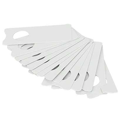 CYPNYosoo 600pcs Etiquetas de Plantas PVC Duraderas con Agujero para Colgar en RamasFashion