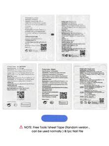 10PCS Long Oval Fake Nails With French Gold Red Tip Design Rhinestone Decor For Party Wedding Nail Supplies - Multicolor - View 8