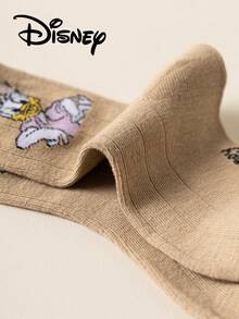 10/5 pares de calcetines infantiles de Disney, calcetines de verano para niños con diseños de la familia de Mickey Mouse y Princesas Disney, calcetines hasta el tobillo con diseño 3D de Minnie Mouse, calcetines de verano transpirables con diseños de dibujos animados coreanos para niños y estudiantes, calcetines de regalo para niños - Multicolor - Ver 2