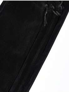 30pcs Wedding Party DIY Supplies Kit, Velvet Jewelry Pouches, Gift Drawstring Bags, Black Gift Packaging Bags, Suitable For Valentine's Day, Mother's Day - Black - View 7