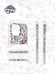 Hasbro MY LITTLE PONY Ốp điện thoại chống rơi, chống trượt hình hoạt hình nữ tính chính hãng, phù hợp với Apple 17, 17 Air, 17 Pro, 17 Pro Max, và các dòng điện thoại Android Galaxy A Series, Galaxy S Series, Apple 11 Series, 12 Series, 13 Series, 14 Series, 15 Series, 15 Pro Max, 16 Pro, 16 Pro Max, X, XR, XS Max. - Trong suốt 2 - Xem 4