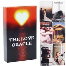 Unlock Your Love Destiny: Love Fortune Telling Cards, A Set Of 54 Cards, Ideal For Beginners, Dates, Romantic Nights, And Valentine's Day Gifts - Multicolor - View 3