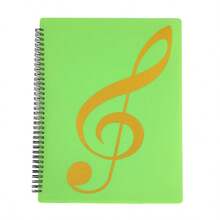 A4 Modifiable Piano Sheet Music Storage File Folder