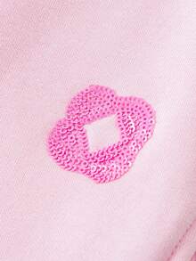 mini bala 女童加绒长袖套装，抗菌甜美风，2026年冬季新年款 - 粉紅 - 查看 10