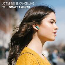 Wave Flex 2 Wireless Bluetooth Earbuds With Active Noise Cancelling, 40h Playtime, JBL Pure Bass Sound, Smart Ambient Technology, IP54 Water And Dust Resistant, Multi-Point Connection - White - View 7