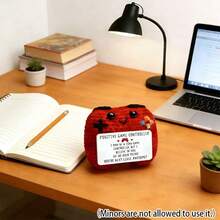 1 pieza Artesanía de ganchillo roja, regalo de energía positiva hecho a mano con tarjeta de felicitación festiva, decoración de escritorio creativa y regalo del Día de San Valentín para amigos y colegas. Adecuado para decoración de habitaciones, adornos de sala de estar, decoración de sala de estar, decoración de fiestas. También se puede usar para dar regalos, el Día de San Valentín, regalos del Día de Acción de Gracias, regalos para niñas y regalos casuales. Stitchkiva. No apto para menores. - Multicolor - Ver 2