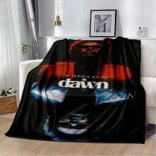Weeknd X.O Plush Blanket – Soft Cozy Throw Bed, Sofa & Travel - 摩卡棕 - 查看 6