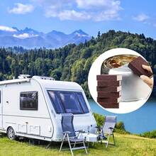 3/5/10pcs Heavy Duty Sanding Sponge Scrubber Set - Non-Electric Descaling And Derusting Detergent, Dish And Cookware Stain Remover, Kitchen Boiler Cleaning Pad, Stain Removal Pad